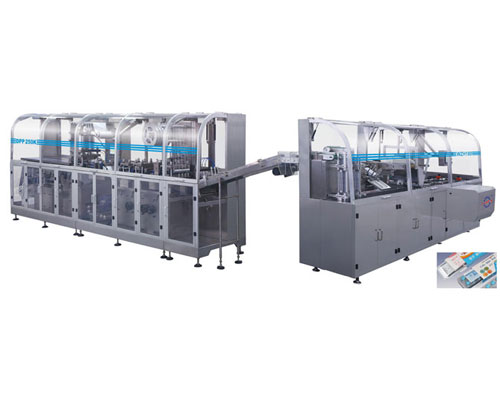 DPP250K/WZH-180 Medicine Packing Automatic Production line labelling machine