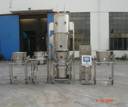 Flp fluid-bed granulator/pelletor