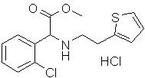 (S)-methyl 2-(2-chlorophenyl)-2-(2-(thiophen-2-yl)ethylamino)acetate hydrochloride