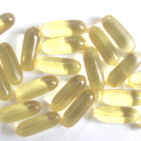 Flaxseed oil softgel capsule