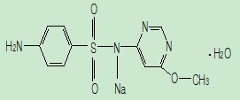 Sulfamonomethoxine sodium  