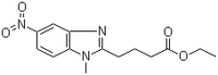 1-Methyl-5-nitro-1H-benzimidazole-2-butanoic acid ethyl ester