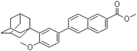 mehtyl 6-(3-(1-adamanty)-4-methoxy phenyl)-2-naphthoate