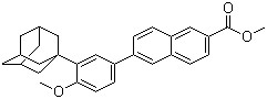 mehtyl 6-(3-(1-adamanty)-4-methoxy phenyl)-2-naphthoate