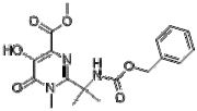 4-PYRIMIDINECARBOXYLIC ACID, 1,6-DIHYDRO-5-HYDROXY-1-METHYL-2-[1-METHYL-1-[[(PHENYLMETHOXY)CARBONYL]