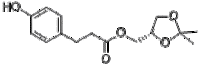(4S)-(2,2-dimethyl-1,3-dioxolan-4-yl)-3-(4- hydroxybenzene) propanoic acid,methyl ester