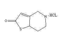 5,6,7,7a-Tetrahydrothieno[3,2-c]pyridine-2(4H)-one hydrochloride