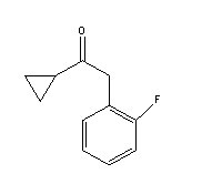 Cyclopropyl 2-fluorobenzylketone