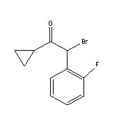 2-Bromo-2-(2-fluorophenyl)-1-cyclopropylethanone