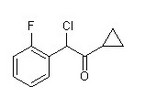 2-Chloro-1-cyclopropyl-2-(2-fluorophenyl)ethanone