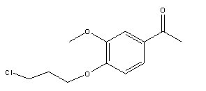 4-(3-chloropropoxy)-3-methoxyacetophenone