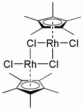 Dichloropentamethylcyclopentadienylrhodium(III) dimer