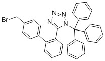 5-(4&acute;-Bromomethyl-1,1&acute;-biphenyl-2-yl)-1-triphenylmethyl-1H-tetrazole