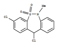 3,11-Dichloro-6,11-dihydro-6-Methyl-5,5-dioxodibenzo[c,f][1,2]- thiazepine
