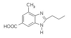 2-n-Propyl-4-Methyl-6-Carboxylate-1H-Benzimidazole 