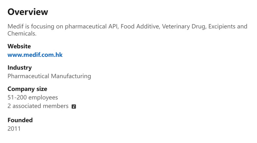 Medif Holdings Limited