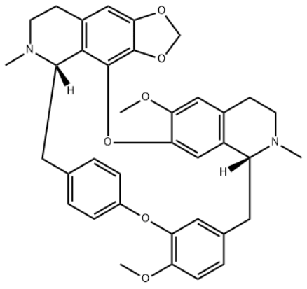 Figure 1 Structural formula of Cepharanthine