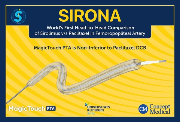 Sirolimus-Coated Balloon (MagicTouch PTA) as a Promising Alternative for PAD Treatment