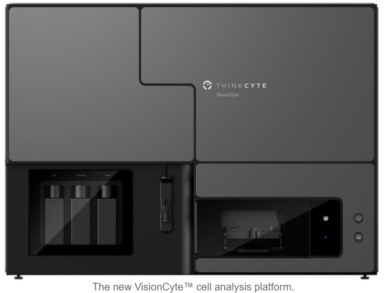 The New VisionCyteTM cell Analysis platform.